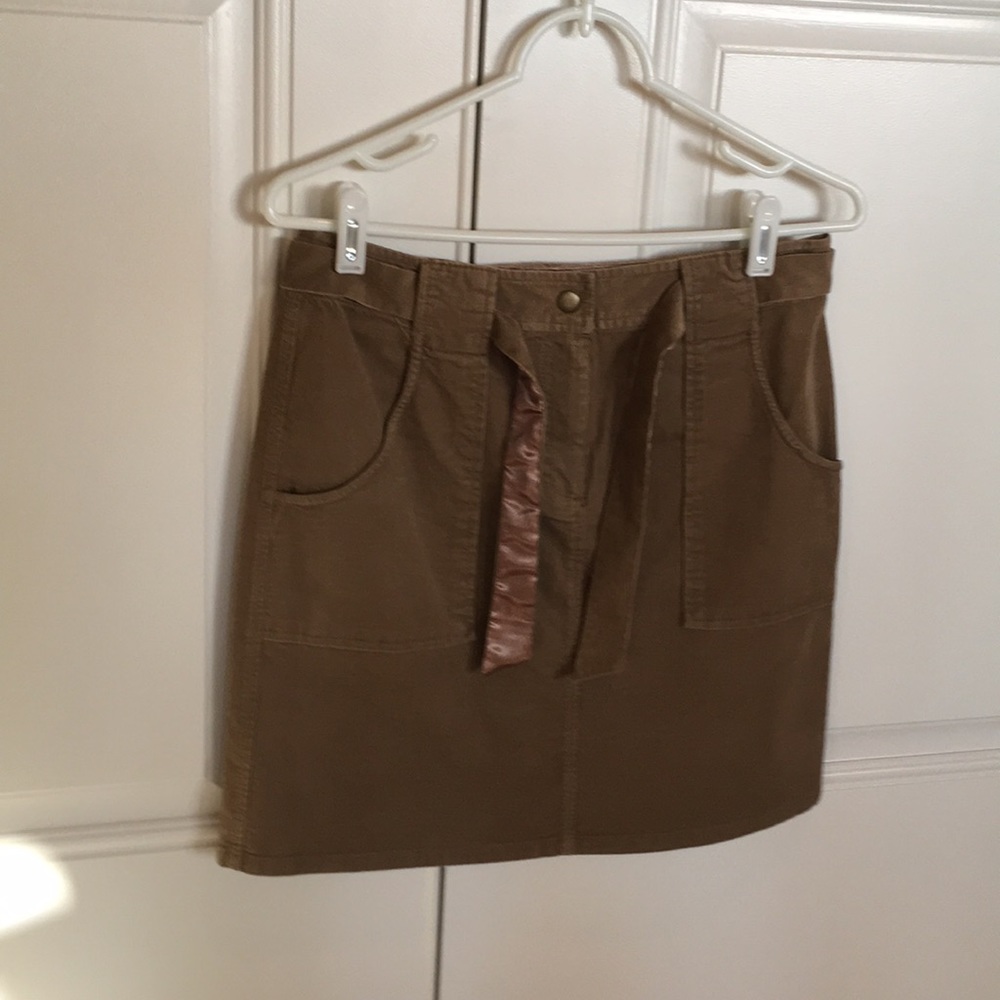 INC Corduroy Skirt